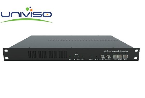 HD/SD 16はヘッド エンド プロセッサH.264 H.265 HEVCのエンコーダーIPTV OTTハードウェア符号化を運びます